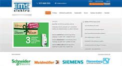 Desktop Screenshot of ems-elektro.cz
